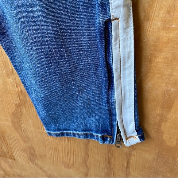 Golden Denim Skinny Ankle Zip Moto Jean - Picture 6 of 8